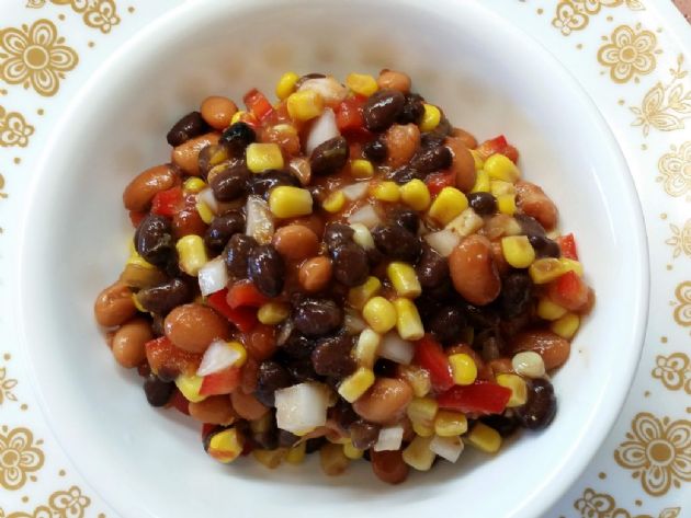 Southwestern Corn and Bean Salad