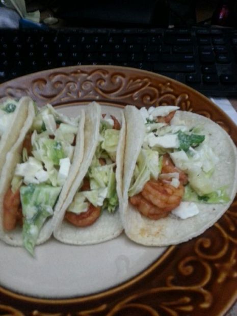 Spicy Shrimp Tacos