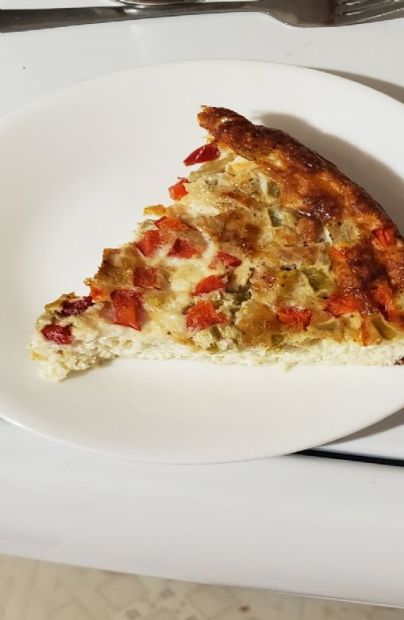 Spicy breakfast quiche