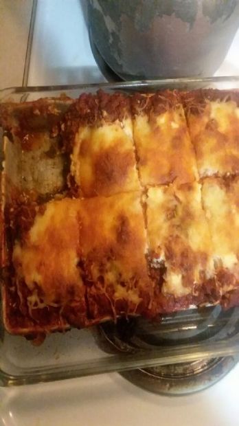 Spinach lasagna