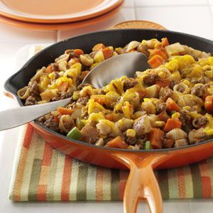 Stovetop Hamburger Casserole Recipe