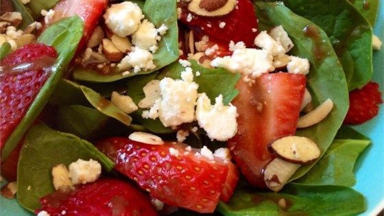 Strawberry Balsamic Feta Salad