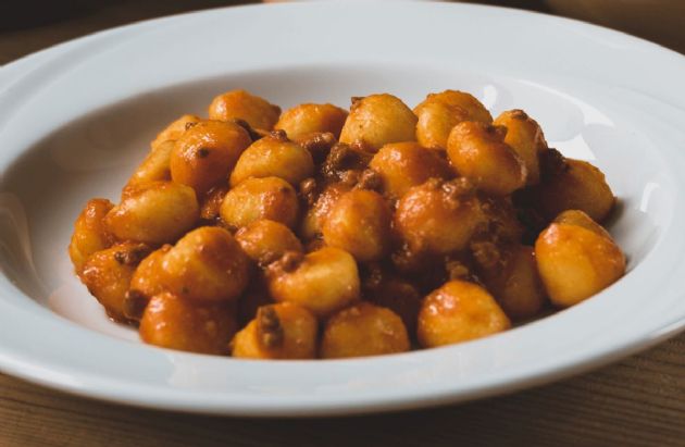 Sweet Potato Gnocchi w/ Turkey Ragu