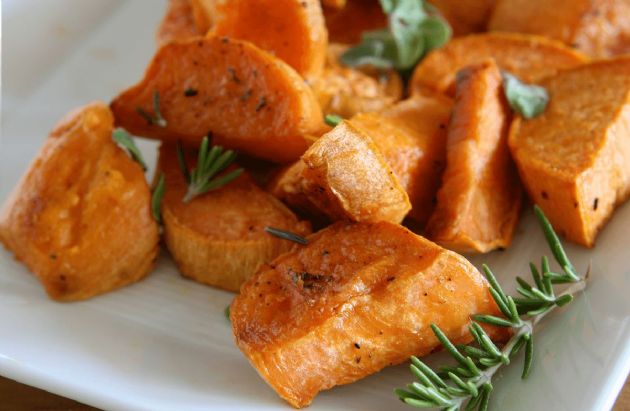 Sweet Potato Wedges with Rosemary RECIPE