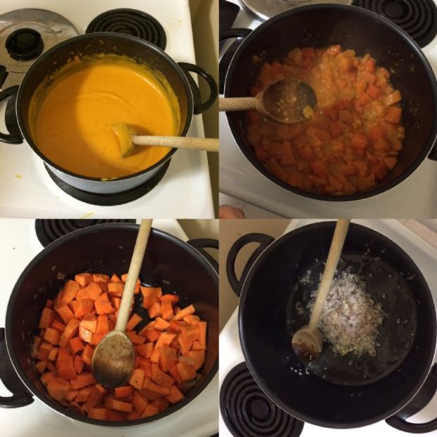 Sweet Potato and Carrot Soup