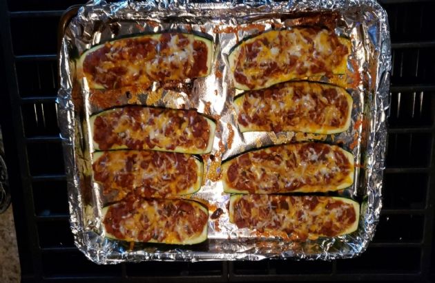 Taco Zucchini Boats