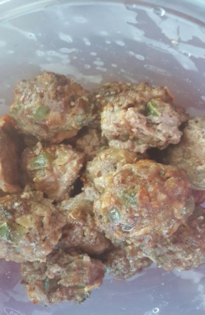 Taco seasoned meat ball