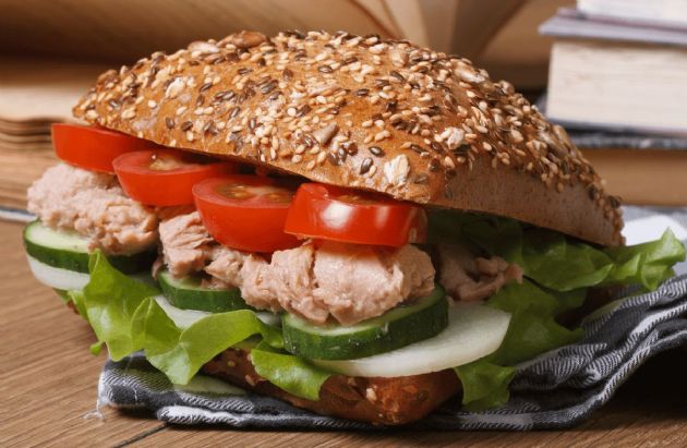 Tangy Tuna Salad Sandwich