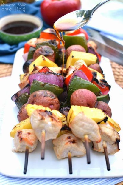 Teriyaki Chicken Kabobs