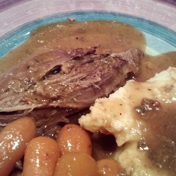 Three Packet Slow Cooker Roast