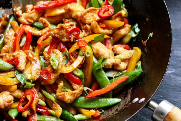 Toasted Sesame Chicken Stir Fry