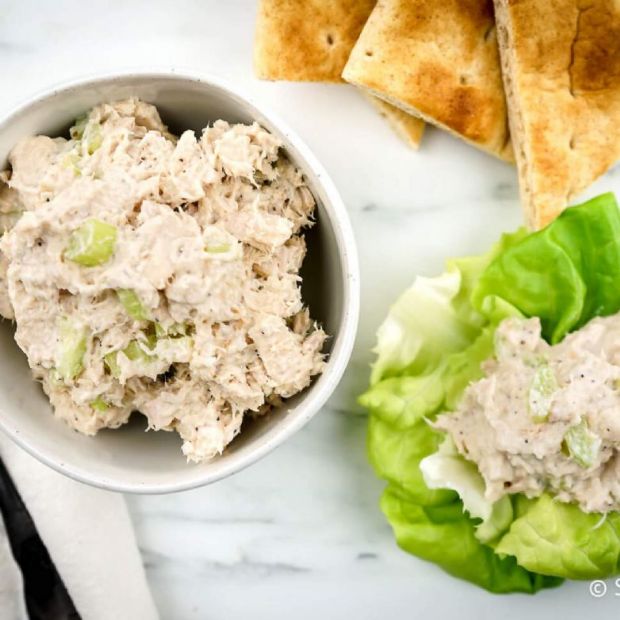 Easy Sandwiches-Tuna Salad Sandwiches (268 cal)