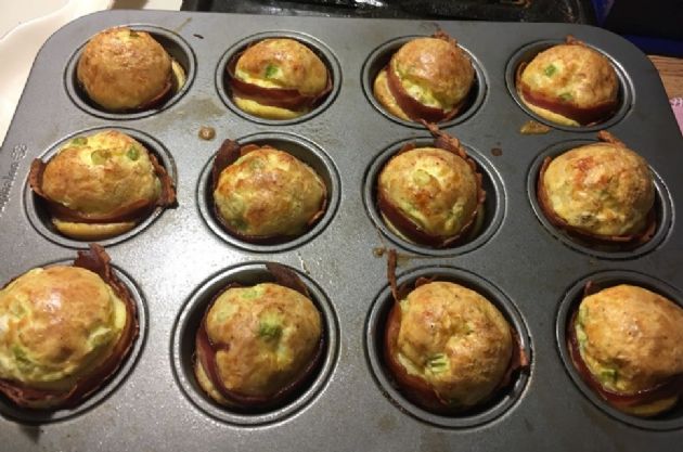 Turkey Bacon Egg Cups