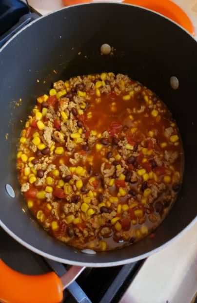 Liza's Turkey Bean Corn Chili Recipe | SparkRecipes