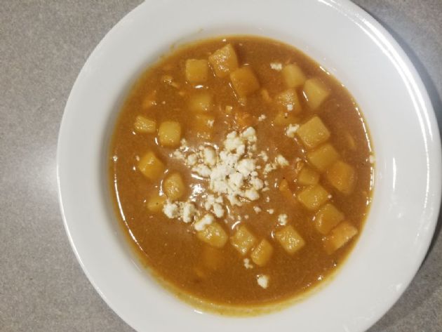 Turmeric Chicken Autumn Soup