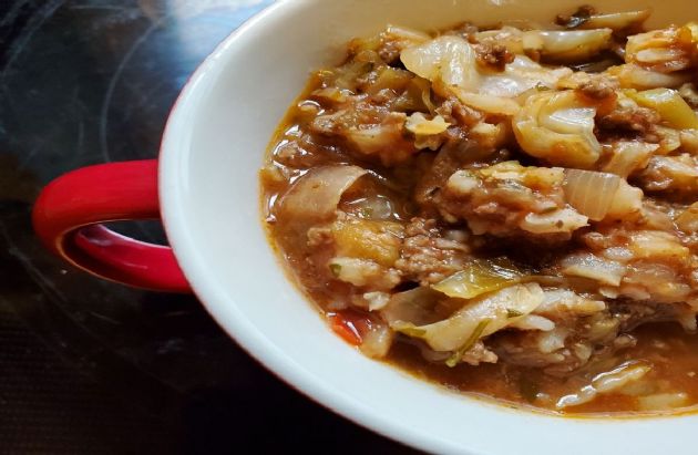 Unstuffed Cabbage Soup