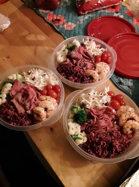 Vacation Salad Bowl, homemade