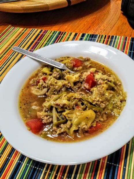 Veal Stew (quick) with artichoke hearts