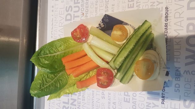 Veg Crudites with Hummus