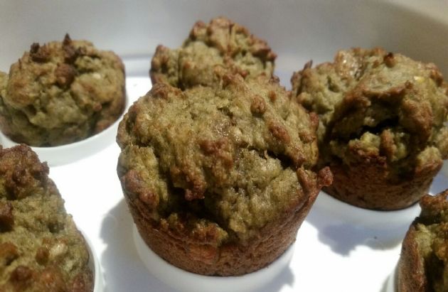 Vegan Banana Protein Muffins