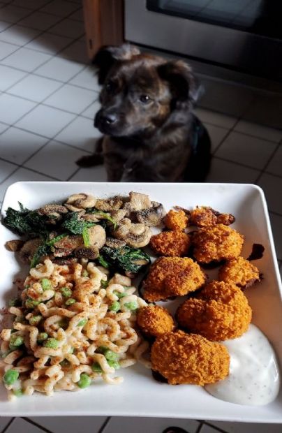 Vegan Buffalo Cauliflower Wings