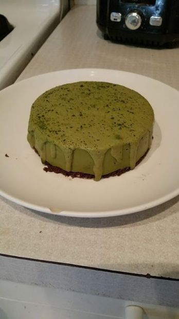 Vegan Matcha Avocado Pie