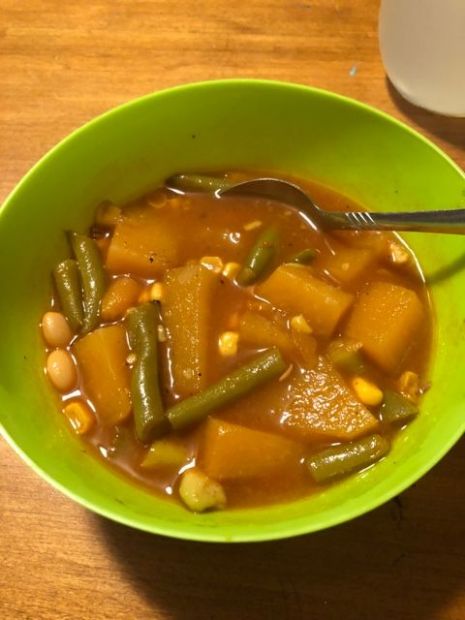 Vegetable soup 