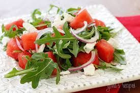 Watermelon Goat Cheese Salad