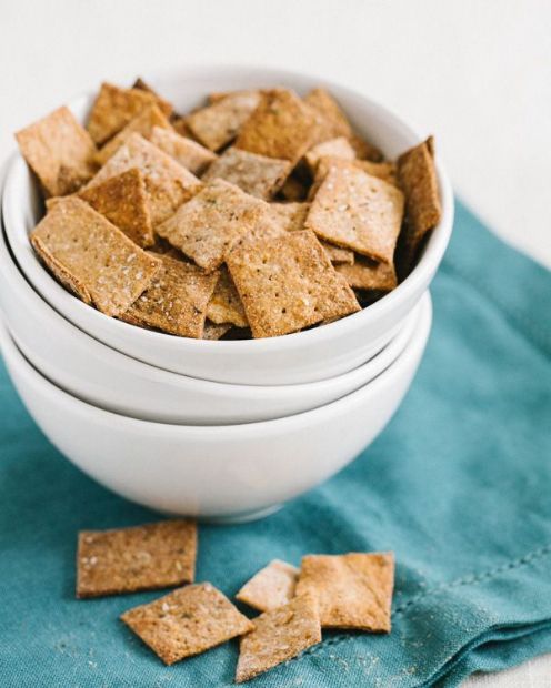 Whole Wheat Crackers Seasoned