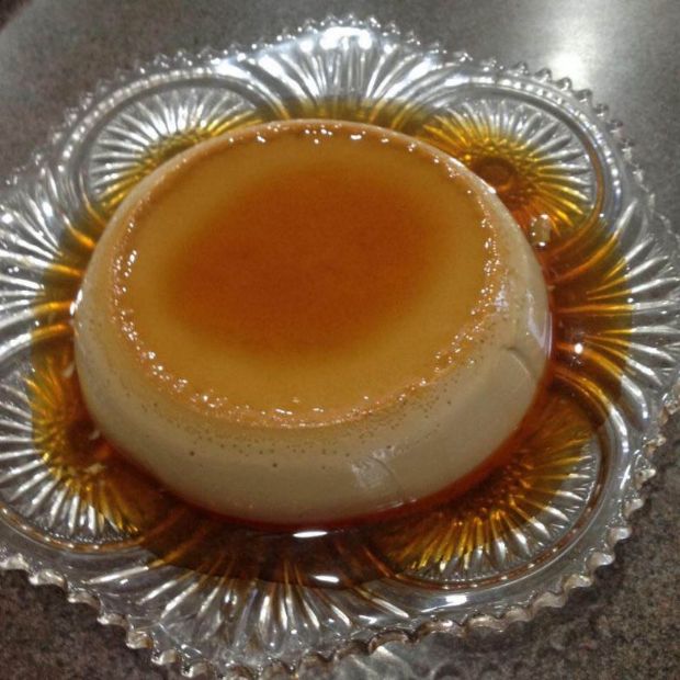 Whole milk coffee flan Recipe SparkRecipes