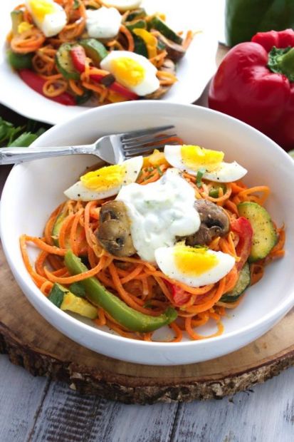 YOGURT LIME CARROT NOODLES