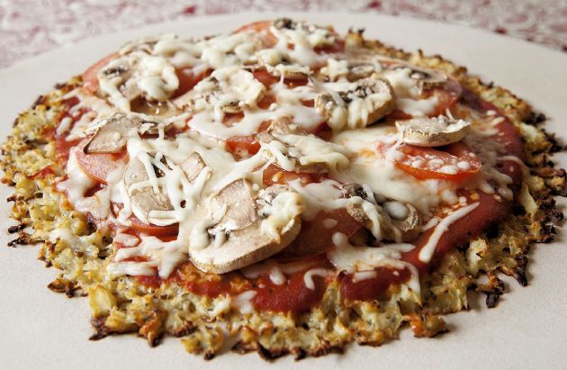 You Won't Believe It's Cauliflower Pizza Crust