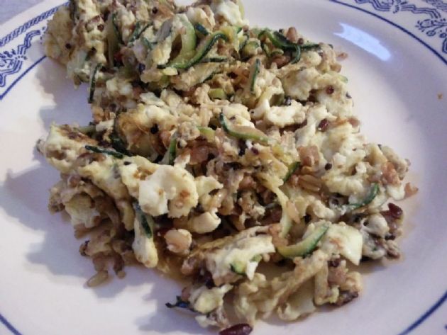 Zucchini & Scrambled Eggs