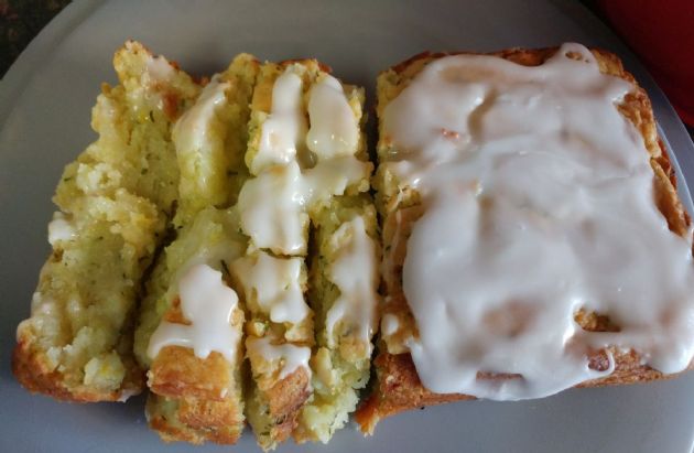 Zucchini Lemon Pound Cake