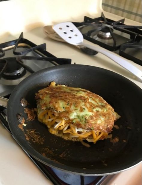 Zucchini grilled cheese