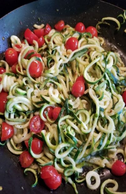 Zucchini pasta