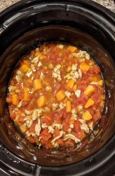 Sweet Potato Turkey Chili