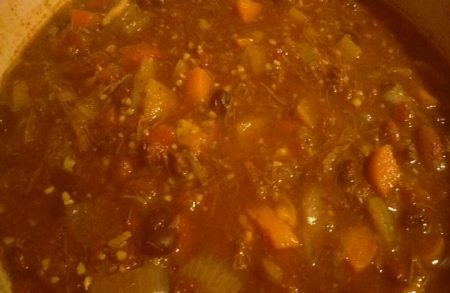 Beef, Bean & Vegetable Stew