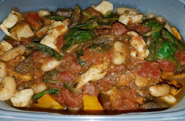 Tuscan Chicken and Vegetables (McCormick One Skillet)