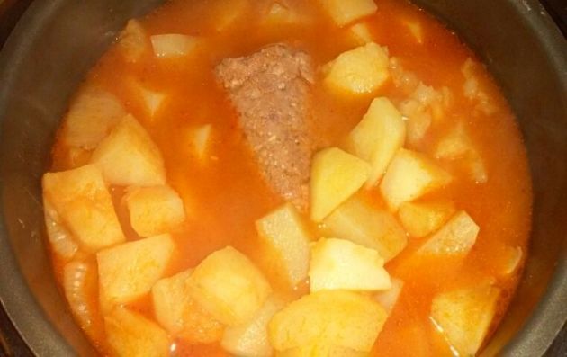 Corned Beef and Potato Stew