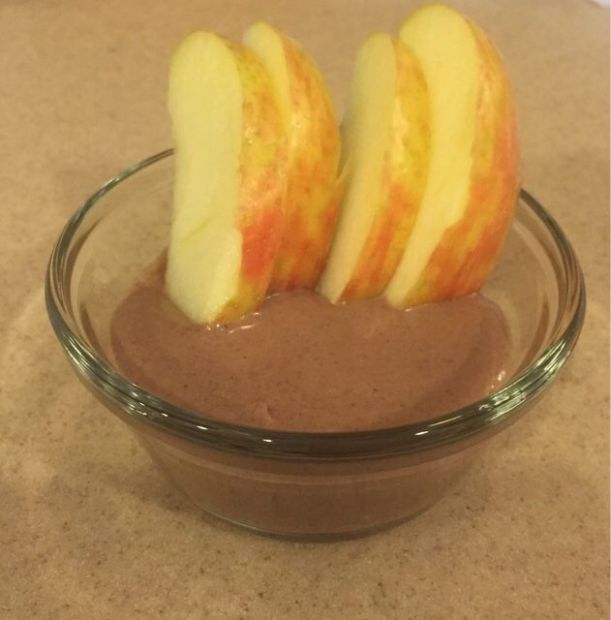 Chocolate Almond Butter Fruit Dip