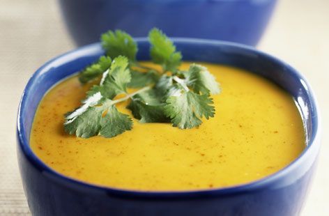 carrot and coriander soup