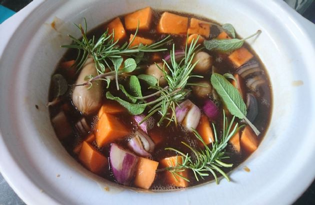 Irish Sausage Stew [Slow Cooker]