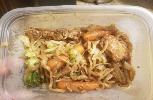 Jose's chicken teriyaki chow mein