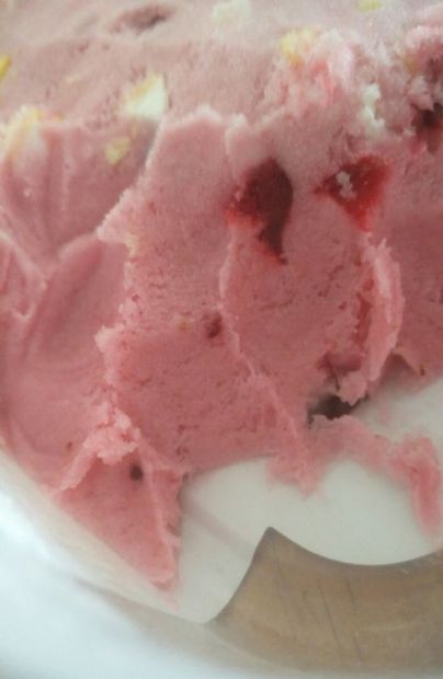 Cherry Coconut Icecream