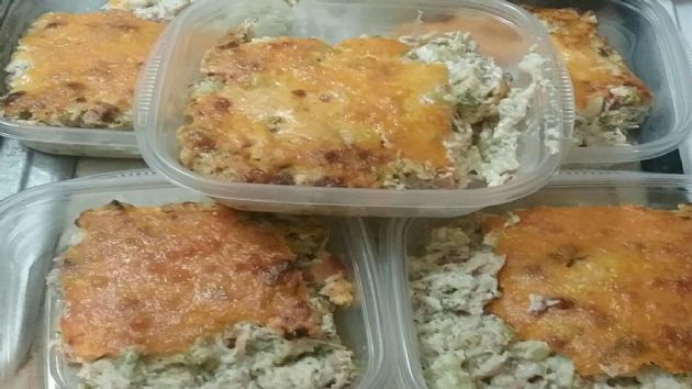 Keto Chicken and Broccoli Casserole