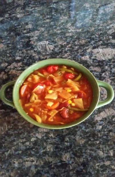 Cabbage Veggie Soup