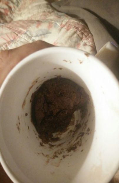 Microwave Personal Chocolate Walnut Brownie