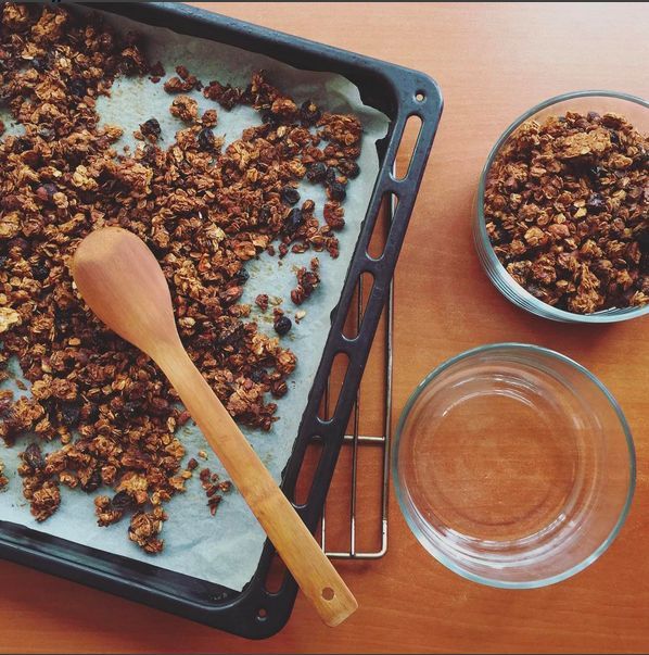 homemade granola