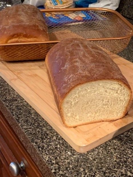 homemade white bread